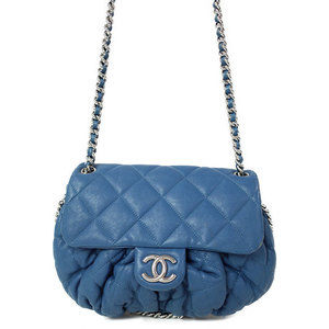 Chanel Matelasse Chain Around Shoulder Bag Black